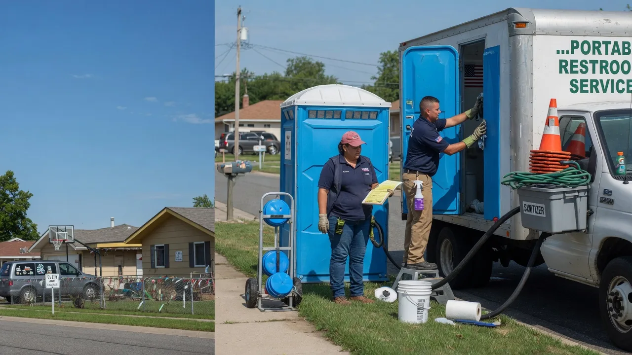 Portable Toilet Rental in Eva, AL near me